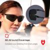 imageNoCry ANSI Z871 Safety Glasses with Scratch Resistant Coating  Anti Fog Safety Glasses Clear Safety Eyewear for Men 100 UV Resistant Eye Protection Glasses  Suitable for Indoor or Outdoor UseDark Tinted