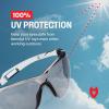 imageNoCry ANSI Z871 Safety Glasses with Scratch Resistant Coating  Anti Fog Safety Glasses Clear Safety Eyewear for Men 100 UV Resistant Eye Protection Glasses  Suitable for Indoor or Outdoor UseTinted