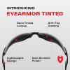 imageNoCry ANSI Z871 Safety Glasses with Scratch Resistant Coating  Anti Fog Safety Glasses Clear Safety Eyewear for Men 100 UV Resistant Eye Protection Glasses  Suitable for Indoor or Outdoor UseDark Tinted