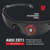 imageNoCry ANSI Z871 Safety Glasses with Scratch Resistant Coating  Anti Fog Safety Glasses Clear Safety Eyewear for Men 100 UV Resistant Eye Protection Glasses  Suitable for Indoor or Outdoor UseDark Tinted