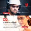 imageNoCry ANSI Z871 Safety Glasses with Scratch Resistant Coating  Anti Fog Safety Glasses Clear Safety Eyewear for Men 100 UV Resistant Eye Protection Glasses  Suitable for Indoor or Outdoor UseTinted