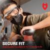 imageNoCry Anti Fog Safety Goggles for Men and Women with Premium Anti Scratch Coating  Vented Panoramic Lab Goggles ANSI Z87 Certified Lab Safety Goggles Eye Protection Goggles with Adjustable Headband