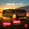 imageNoCry Blue Light Blocking Safety Glasses Over Eyeglasses with 100 UV Protection  UV Light Protection with AntiFog ampamp AntiScratch Lenses ANSI Z871 Certified  Adjustable Temples with AntiSlip TipTinted Black  Red