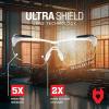 imageNoCry Clear Safety Glasses for Men and Women with AntiFog and Scratch Resistant Wrap Around Lenses Adjustable Temples and Nose Pads  ANSI Z87 Certified Protective Eyewear with 100 UV ShieldingBlack  Black