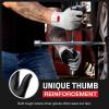 imageNoCry Cut Resistant Work Gloves for Women and Men with Reinforced Fingers Comfortable 100 Food Grade Kitchen Cooking Hand Protection Ambidextrous Safety Gear for Cutting Level 5 ProtectionWater Resistant  Enhanced Grip Grey