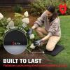 imageNoCry Dirt ampamp WaterResistant Garden Kneeling Pad  UltraLight HighDensity Foam Pad that Wont Compress  ShockAbsorbing Gardening Kneeling Pad with Smooth Top Layer and Textured Bottom