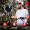 imageNoCry Gardening Gloves for Men with Strong Grip and Touchscreen Tips  Breathable Rubber Coated Garden Gloves with Superior Dexterity  SnugFitting Yard Gloves for Men or Lawn Gloves MenBlack  Grey