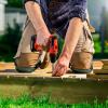 imageNoCry Gardening Knee Pads for Women and Men  Waterproof Foam Padding in a Lightweight Yet Durable Design Easy to Wear with Adjustable Elastic HookandLoop Straps  Ideal for the Garden and Yard WorkGreen