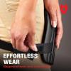 imageNoCry Gardening Knee Pads for Women and Men  Waterproof Foam Padding in a Lightweight Yet Durable Design Easy to Wear with Adjustable Elastic HookandLoop Straps  Ideal for the Garden and Yard WorkBlack