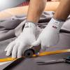 imageNoCry Heavy Duty Cut Resistant Work Gloves  Durable Cut Resistant Gloves with Grip Dots Level 5 Cutting Gloves for Chefs Perfect Wood Carving Gloves Anti Cut Gloves for Glass Handling Chef GlovesMedium