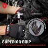 imageNoCry Heavy Duty Work Gloves for Men  Soft PVC Knuckles Reinforced Fingers ampamp Thumb Crotches Padded Palms Double Stitched with Grip and Touchscreen TipsXLarge