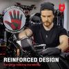 imageNoCry Heavy Duty Work Gloves for Men  Soft PVC Knuckles Reinforced Fingers ampamp Thumb Crotches Padded Palms Double Stitched with Grip and Touchscreen TipsXLarge