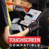 imageNoCry Heavy Duty Work Gloves for Men  Soft PVC Knuckles Reinforced Fingers ampamp Thumb Crotches Padded Palms Double Stitched with Grip and Touchscreen TipsMedium