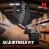 imageNoCry Heavy Duty Work Gloves for Men  Soft PVC Knuckles Reinforced Fingers ampamp Thumb Crotches Padded Palms Double Stitched with Grip and Touchscreen TipsXSmall