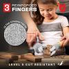 imageNoCry Kids Cutting Gloves XS 812 Years  100 Food Grade and Level 5 Protection  Comfortable and Lightweight Yet Tough  Ambidextrous  Ideal for Fishing Wood Carving and WhittlingXS 812 years old