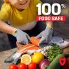 imageNoCry Kids Cutting Gloves XS 812 Years  100 Food Grade and Level 5 Protection  Comfortable and Lightweight Yet Tough  Ambidextrous  Ideal for Fishing Wood Carving and WhittlingXS 812 years old