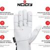imageNoCry Leather Work Gloves with Reinforced Palms and Fingers and Adjustable Wrists Made with 100 Goat Leather Great Gardening Gloves for Men and Women Tough Enough for Construction Work Too Medium