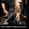 imageNoCry Magnetic Flexible Claw Grabber Pickup Tool with Bright LED Light  277in Long Magnetic Pickup Tool Retractable Claw Grabbing Tool Magnetic Grabber Tool with 5lb Pull Strength Pick Up ToolSet A  Claw and Pickup Tool
