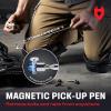 imageNoCry Magnetic Flexible Claw Grabber Pickup Tool with Bright LED Light  277in Long Magnetic Pickup Tool Retractable Claw Grabbing Tool Magnetic Grabber Tool with 5lb Pull Strength Pick Up ToolMagnetic Gift Set