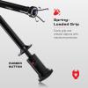 imageNoCry Magnetic Flexible Claw Grabber Pickup Tool with Bright LED Light  277in Long Magnetic Pickup Tool Retractable Claw Grabbing Tool Magnetic Grabber Tool with 5lb Pull Strength Pick Up ToolClaw Grabber with LED light