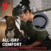 imageNoCry Premium Safety Face Shield for Grinding and Cutting  Clear AntiFog Impact Resistant Visor and Adjustable Headgear  ANSI Z871 Certified for Industrial Use  Washable Sweatbands IncludedFaceArmor Pro