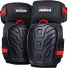 imageNoCry Professional Work Knee Pads for Men Construction with Ankle Support and Heavy Duty AntiSlip Cap  Foam Cushion and Extra Thick Gel Padding  Reinforced Thigh ampamp Shin StrapsOne Size