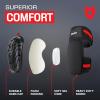 imageNoCry Professional Work Knee Pads for Men Construction with Ankle Support and Heavy Duty AntiSlip Cap  Foam Cushion and Extra Thick Gel Padding  Reinforced Thigh ampamp Shin StrapsOne Size