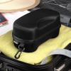 imageNoCry Protective Goggle Case Fits Most Goggles Semi Hard Water Resistant and Shockproof Outer Shell Reinforced Zipper Belt Clip Designed to Fit All Safety Goggles Black