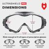imageNoCry Safety Goggles Over Glasses with Extreme Impact Resistance  ANSI Z871 Certified Eye Protection with AntiFog AntiScratch and UV380 Lenses  Adjustable Strap  Ideal for the Chemistry LabGoggles