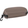 imageNoCry Storage Case for Safety Glasses with Felt Lining Reinforced Zipper and Handy Belt Clip Coffee