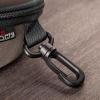 imageNoCry Storage Case for Safety Glasses with Felt Lining Reinforced Zipper and Handy Belt Clip Coffee