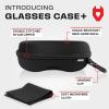 imageNoCry Storage Case for Safety Glasses with Felt Lining Reinforced Zipper and Handy Belt ClipOriginal
