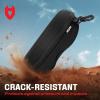 imageNoCry Storage Case for Safety Glasses with Felt Lining Reinforced Zipper and Handy Belt ClipOriginal
