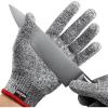 imageNoCry Cut Resistant Work Gloves for Women and Men with Reinforced Fingers Comfortable 100 Food Grade Kitchen Cooking Hand Protection Ambidextrous Safety Gear for Cutting Level 5 ProtectionOriginal Grey
