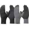 imageNoCry Gardening Gloves for Men with Strong Grip and Touchscreen Tips  Breathable Rubber Coated Garden Gloves with Superior Dexterity  SnugFitting Yard Gloves for Men or Lawn Gloves MenBlack  Grey