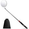 imageNoCry Magnetic Flexible Claw Grabber Pickup Tool with Bright LED Light  277in Long Magnetic Pickup Tool Retractable Claw Grabbing Tool Magnetic Grabber Tool with 5lb Pull Strength Pick Up ToolTelescoping Inspection Mirror
