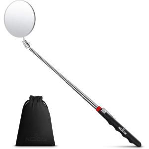 imageNoCry Magnetic Flexible Claw Grabber Pickup Tool with Bright LED Light  277in Long Magnetic Pickup Tool Retractable Claw Grabbing Tool Magnetic Grabber Tool with 5lb Pull Strength Pick Up ToolTelescoping Inspection Mirror