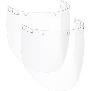 imageNoCry Premium Safety Face Shield for Grinding and Cutting  Clear AntiFog Impact Resistant Visor and Adjustable Headgear  ANSI Z871 Certified for Industrial Use  Washable Sweatbands IncludedVisors for Facearmor Pro