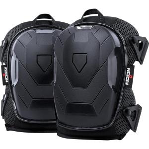 imageNoCry Professional Construction Knee Pads for Men and Women  Heavy Duty AntiSlip Cap Extra Thick Gel ampamp Foam Cushion Reinforced Adjustable and Elastic Straps Military Grade RivetsKnee High