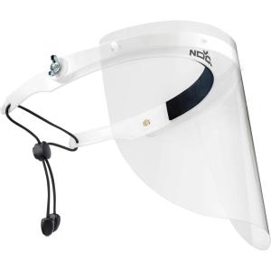 imageNoCry Protective Face Shield Mask with Adjustable Headband and 2 Reusable Plastic Visors  FlipUp Design with Durable Metal Hinges  AntiSlip Forehead Padding  Fits Over GlassesFaceGuard