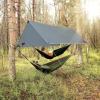 imageRain Fly 12x10 Lightweight Survival Camping Tarp 100 Waterproof Makes a Great Backpacking Tarp or Hammock Shelter Comes in Multiple Colors Survival Bracelet Included ODGreen10x10 Grey
