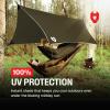 imageRain Fly 12x10 Lightweight Survival Camping Tarp 100 Waterproof Makes a Great Backpacking Tarp or Hammock Shelter Comes in Multiple Colors Survival Bracelet Included ODGreen12x10 Od Green