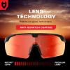 imageNoCry ANSI Z87 Sunglasses For Men or Women with AntiScratch and 100 UV Protection  High Contrast Lens Tinted Safety Glasses for Men  Perfect Z87 Safety Glasses or Safety SunglassesBlack  Red Mirrored