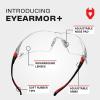 imageNoCry Clear Safety Glasses for Men and Women Lightweight Work Glasses with Adjustable Arms and NoSlip Grips amp Safety Sunglasses with Green Tinted Wraparound Lenses Adjustable Arms amp NoSlip Grips