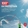 imageNoCry Safety Glasses with Clear Anti Fog Scratch Resistant WrapAround Lenses and NoSlip Grips UV Protection Adjustable Black amp Black 10 packBlack  Green