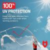 imageNoCry Safety Glasses with Clear Anti Fog Scratch Resistant WrapAround Lenses and NoSlip Grips UV Protection Adjustable Black amp Black 10 packBlack  Red