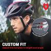 imageNoCry Safety Glasses with Clear Anti Fog Scratch Resistant WrapAround Lenses and NoSlip Grips UV Protection Adjustable Black amp Black 10 packBlack  Red