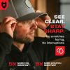 imageNoCry Safety Glasses with Clear Anti Fog Scratch Resistant WrapAround Lenses and NoSlip Grips UV Protection Adjustable Black amp Black 10 packBlack  Red