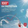 imageNoCry Safety Glasses with Clear Anti Fog Scratch Resistant WrapAround Lenses and NoSlip Grips UV Protection Adjustable Black amp Black 10 packWhite  Red