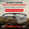 imageNoCry Clear Shooting Glasses for Men  FogProof ScratchResistant Built to Take a Hit  ANSI Z87 Wraparound Eye Protection with Adjustable Fit amp 100 UV DefenseTactical Glasses